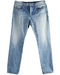 Saint Laurent - Logo-Patch Belt-Loop Jeans - Lyst