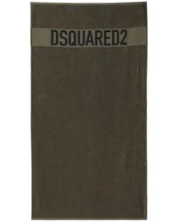 DSquared² - Logo-Print Beach Towel - Lyst