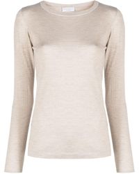 Brunello Cucinelli - Long-sleeve Cashmere T-shirt - Lyst