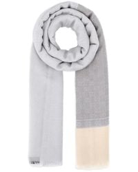 Gucci - Gg-Motif Frayed Scarf - Lyst