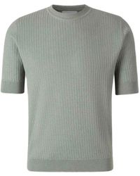 Lardini - Ribbed-Knit T-Shirt - Lyst