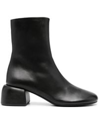 Marsèll - 50Mm Basata Leather Ankle Boots - Lyst