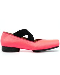 Uma Wang - Crossover-strap ballerina shoes - Lyst