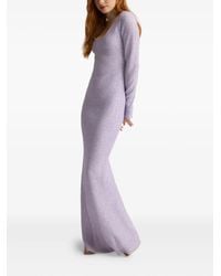 St. John - Maxi-Jurk Met Pailletten - Lyst