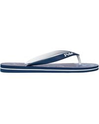 Polo Ralph Lauren - Logo-Embossed Flip-Flops - Lyst