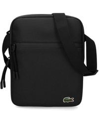 Lacoste - Bolso de hombro con logo bordado - Lyst