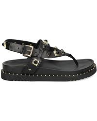 Ash - Uteca Stud-embellished Leather Sandals - Lyst