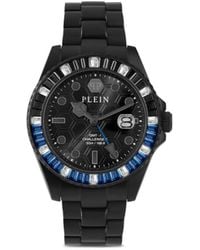Philipp Plein - Guilloché Dial GMT Stainless Steel Watch - Lyst
