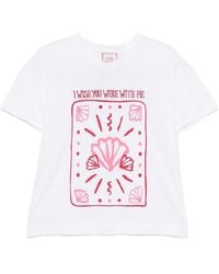 Pennyblack - Graphic-Print Cotton T-Shirt - Lyst