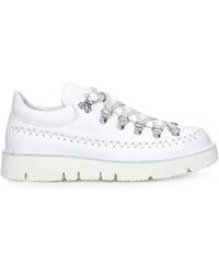 Fracap - Magnifico Lace-Up Leather Sneakers - Lyst