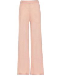 Kangra - Lurex Elastic-Waist Trousers - Lyst