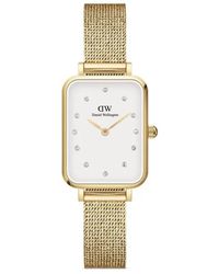 Daniel Wellington - Quadro Lumine Pressed Evergold 26Mm - Lyst