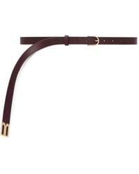 Victoria Beckham - Ceinture Dorian B En Cuir - Lyst