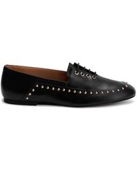 Jil Sander - Elyss Stud-Embellished Ballet Flats - Lyst