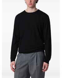 Roberto Collina - Giro Crepe Cotton Sweater - Lyst