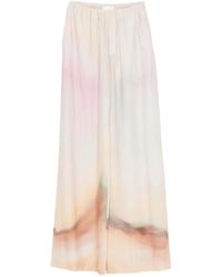 Nanushka - Printed Palazzo Pants - Lyst
