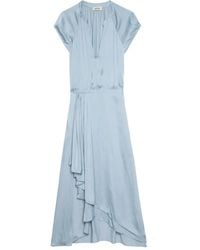Zadig & Voltaire - Randall Midi Dress - Lyst
