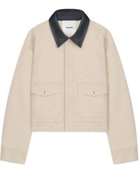 Nanushka - Nowell Collar Shirt Jacket - Lyst