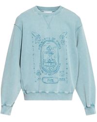 Maison Kitsuné - Graphic Crew-Neck Sweatshirt - Lyst