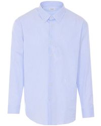 Saint Laurent - Gestreept Overhemd - Lyst