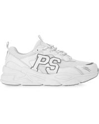 Philipp Plein - Lo-Top Logo-Patch Sneakers - Lyst