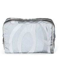 Emilio Pucci - Abstract-print Reflective Make-up Bag - Lyst