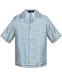 Amiri - Dusty Ma Quad Bowling Shirt - Lyst