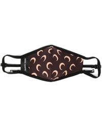 Marine Serre - Crescent Moon Print Face Mask - Lyst