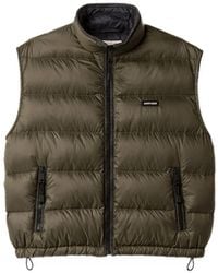 Miu Miu - Padded Light Pongé Vest - Lyst