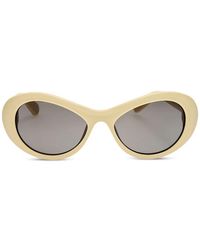 Jacquemus - Rond Oval-Frame Sunglasses - Lyst