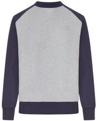 Miu Miu - Raglan-Sleeve Logo-Embroidered Sweatshirt - Lyst
