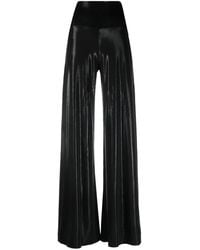 Norma Kamali - High Waist Broek - Lyst