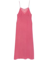 Chloé - Silk Long Dress - Lyst