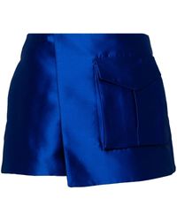 Isabel Sanchis - Pantalones cortos con bolsillos con solapa - Lyst