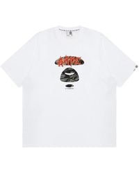 Aape By A Bathing Ape - Graphic-Print T-Shirt - Lyst