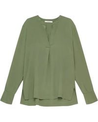 Maliparmi - Camisa Con Cuello En V - Lyst