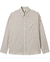sunflower - Check-Print Pocket Shirt - Lyst