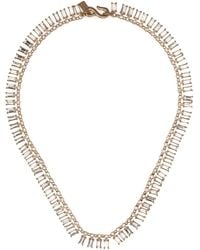 Kenneth Jay Lane - Vergoldete Halskette mit Kristallen - Lyst