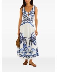 FARM Rio - "Wonderful City" Mix Off- Maxi Dress - Lyst