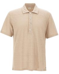 Eleventy - Polo En Lin - Lyst