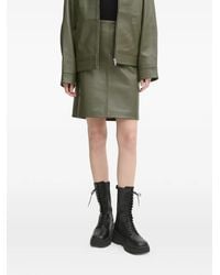 Day Birger et Mikkelsen - Danin Leather Mini Skirt - Lyst