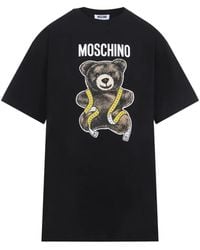 Moschino - Teddy Bear Print Oversized T-Shirt - Lyst