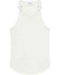 Courreges - Mouwloze Top Met Gespdetail - Lyst