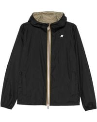 K-Way - Jake Hooded Zip-Up Jacket - Lyst