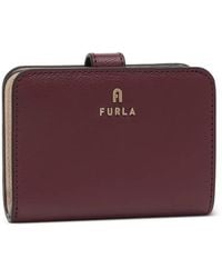 Furla - Camelia Grained-Leather Wallet - Lyst