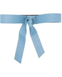 Niu - Self-Tie Leather Belt - Lyst