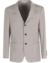 Eleventy - Three-Button Patch-Pocket Blazer - Lyst