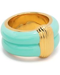 Aurelie Bidermann - Vergulde Ring - Lyst