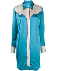 Golden Goose Deluxe Brand Blousejurk - Blauw