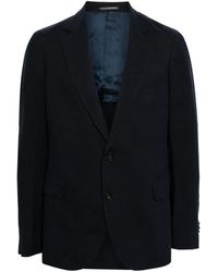 N.Peal Cashmere - Einreihiges Amalfi Leinensakko - Lyst